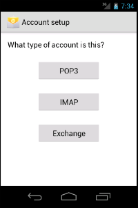 select email type